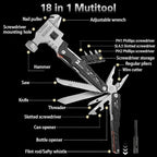 Upgraded 18 in 1 Multitool,Professional Stainless Steel