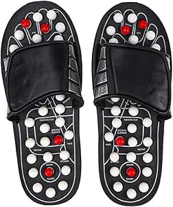Message Slippers, Rotating Acupressure Foot Massager