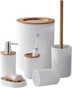 Bathroom Accessories Set, 6 Pieces