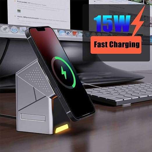 New Generation 3-in-1 Magnetic Pop-up Design Wireless Charger