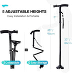Foldable Walking Cane with LED Light