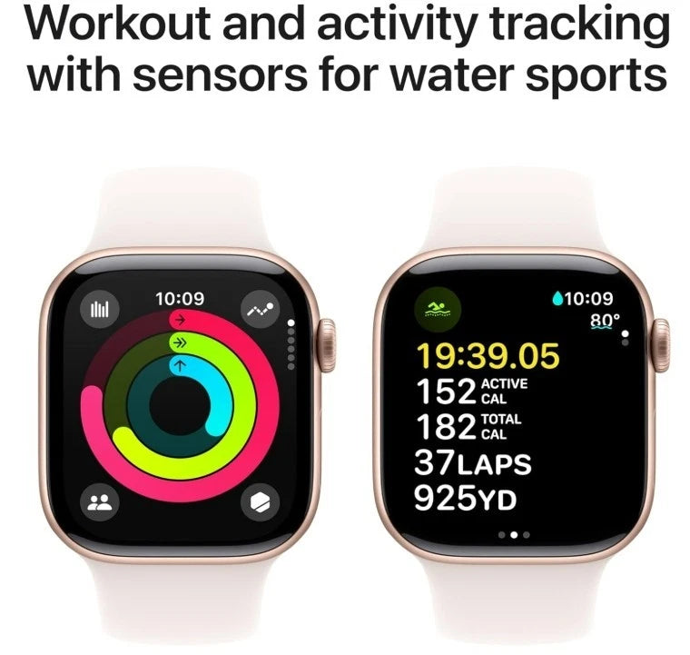 Apple Watch Series 10 in white color