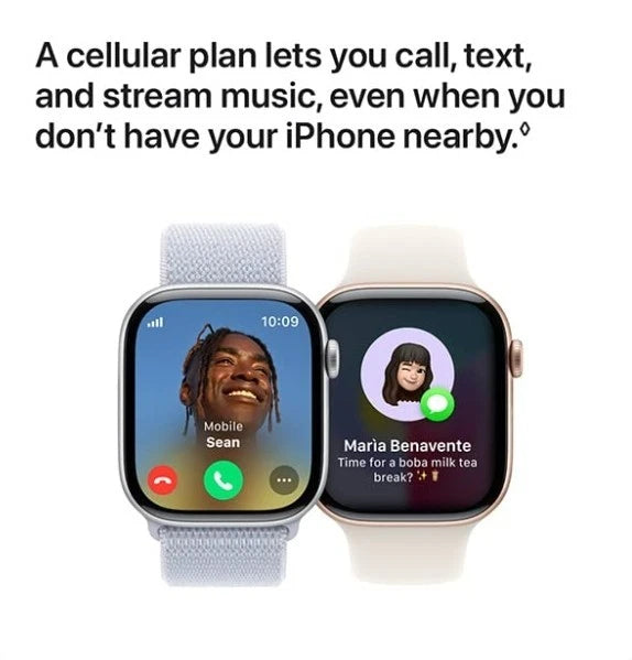 Apple Watch Series 10 in white color